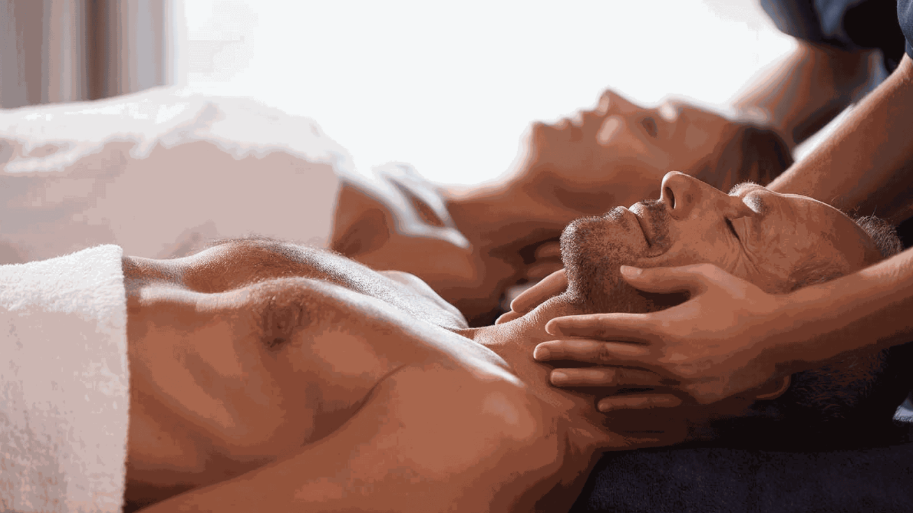 Couple massage zen duo de la cure thalasso